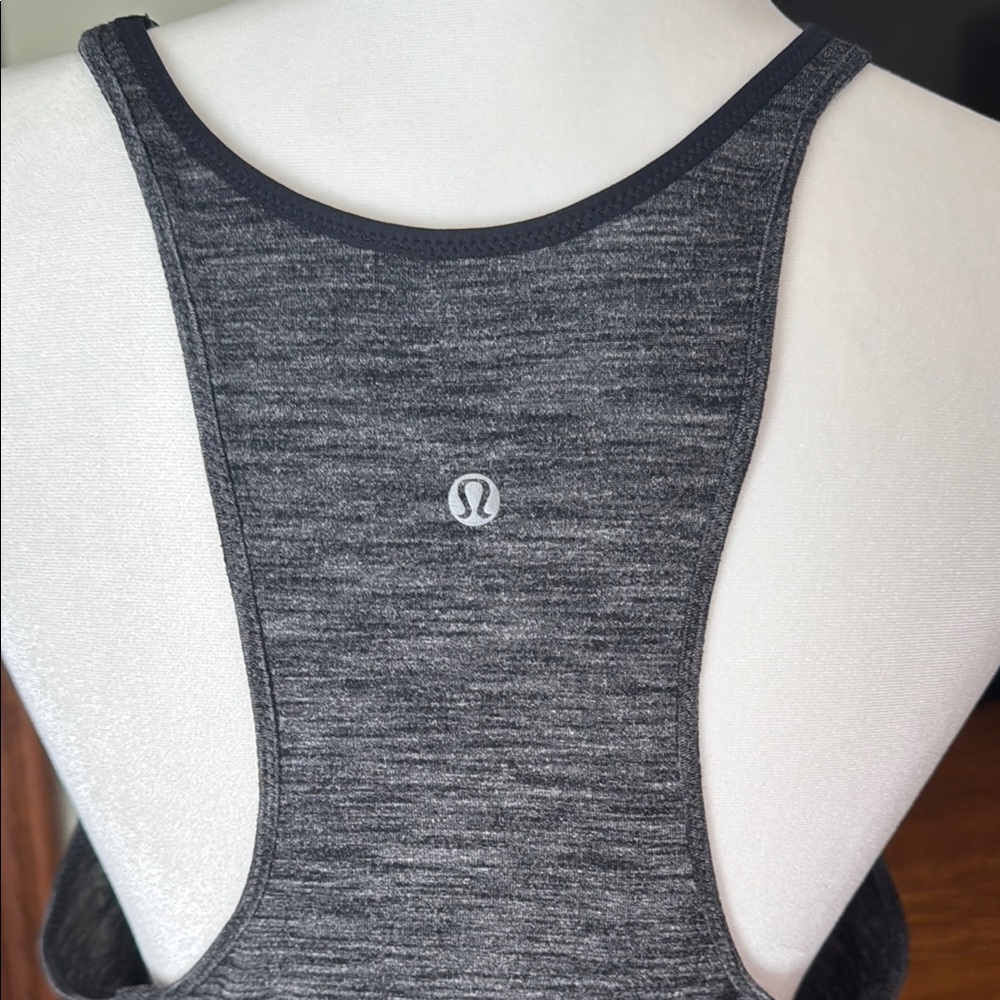 Lululemon Gray Racerback Tank Top